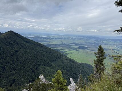 Foto von Georg Rottenmoser entlang der Tour