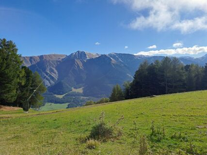 Foto von Elisabeth Thaler entlang der Tour