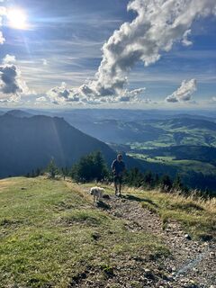 Foto de Marleen Blomsma a lo largo del recorrido