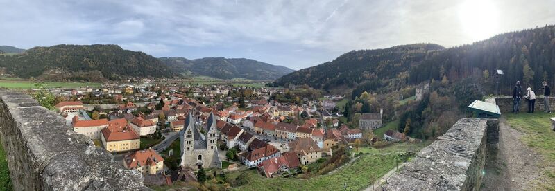 Foto von Bernhard Kelc entlang der Tour