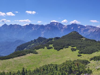 Foto von Karoline Nems entlang der Tour