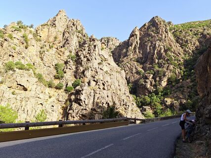 Foto von Lodovica Vecchi entlang der Tour
