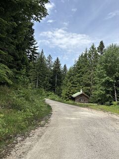 Foto von Heinz Sperl entlang der Tour