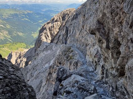 Foto von Felix entlang der Tour