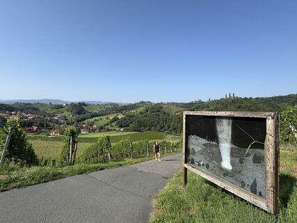 Fotografia z Georg Habermann na trase