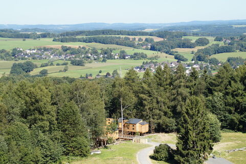 Ausblick vom Aussichtsturm auf Panarbora
