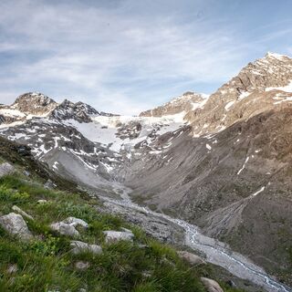 Piz Buin mit Ochsentaler Gletscher