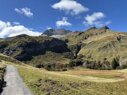 Foto de Tanja Köb a lo largo del recorrido