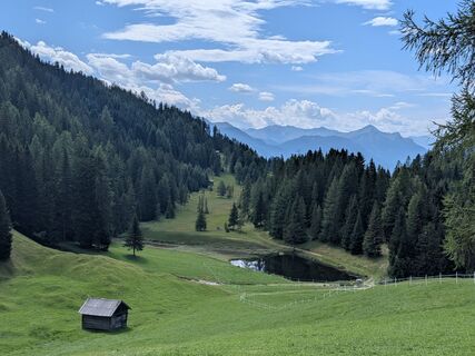 Foto von Sabrina Hackel entlang der Tour