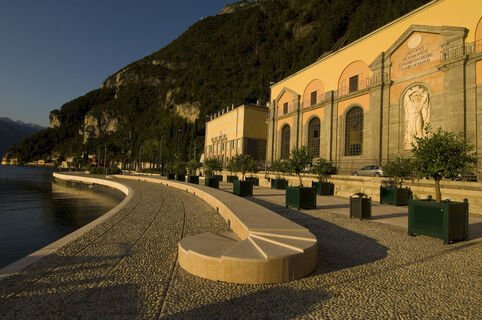 Das Wasserkraftwerk von Riva del Garda
