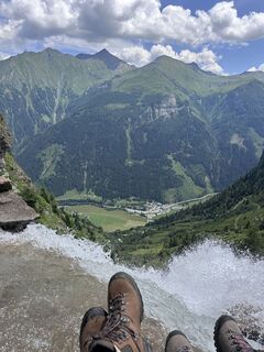 Foto von Csaba Szórádi entlang der Tour