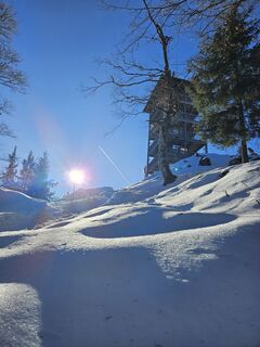 Photo de Nicole Schmuck le long du parcours