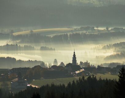 Wenigzell im Morgenneben_Wenigzell_Oststeiermark