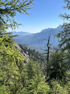 Foto von Edith Gahbauer entlang der Tour