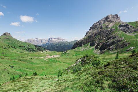 Alba - Ciampac ©Archivio APT Val di Fassa