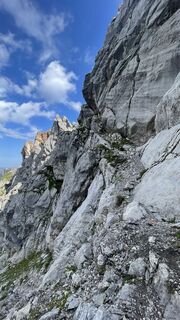 Foto de Hanna Deichler a lo largo del recorrido