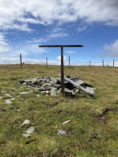 Foto de Klaus Grambichler a lo largo del recorrido