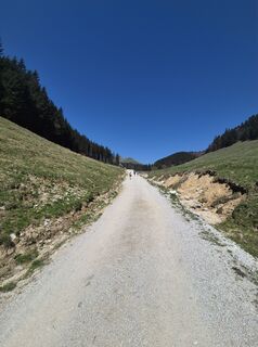 Foto von Katja Šinkovec entlang der Tour