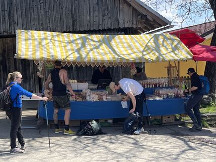 Foto von Bernhard Koller entlang der Tour