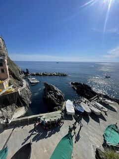 Photo de Maio Zappa le long du parcours
