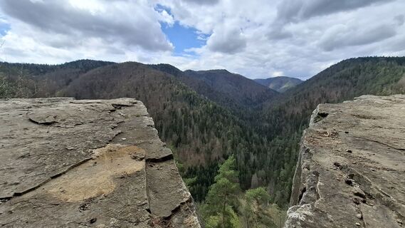 Foto de Vladimira Oleksikova a lo largo del recorrido