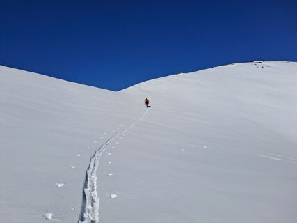 Foto de Magnus Moser a lo largo del recorrido