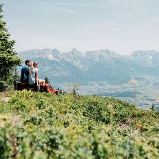 Traumhaftes Panorama am Saalachtaler Höhenweg Ost