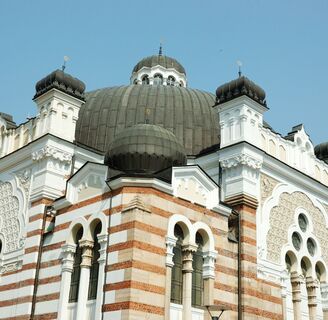 Die Synagoge in Sofia ist die viertgrößte in Europa.