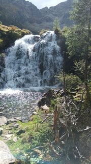 Photo de Hubert Fuchs le long du parcours