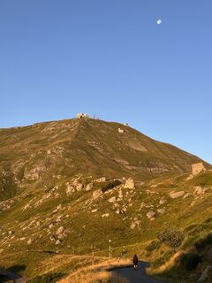 Foto von Claudio Ghiddi entlang der Tour