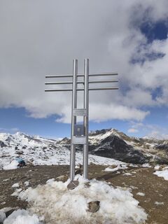 Foto von Manuela Zöschg entlang der Tour