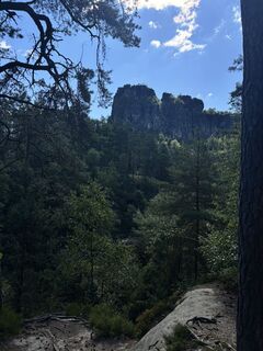 Photo de Erik Schwarz le long du parcours