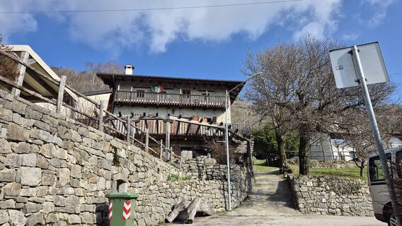 Photo de Fabrizio Plesnizer le long du parcours