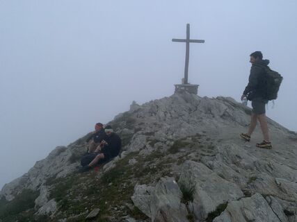 Foto von Toni Lerda entlang der Tour