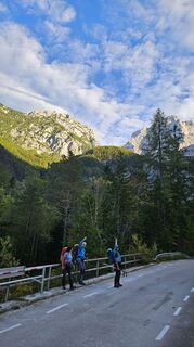 Photo de Peter Bertoncelj le long du parcours