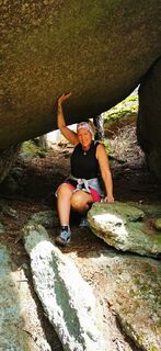 Fotografia z Klaus Lehner na trase