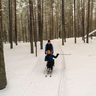 Muikkupuro-Wildnisweg, Nationalpark Hossa