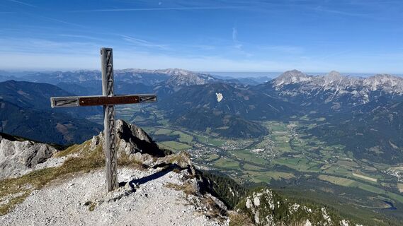 Foto von Manuela Riegler entlang der Tour