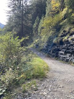 Photo de Daniel Bulfoni le long du parcours