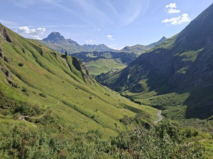Photo de Karl-Heinz Martin le long du parcours
