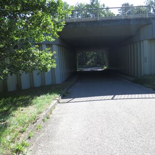 Unterführung B 9 - Queichlinien - Schleife (Westen)