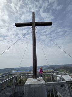 Foto von Josef Luger entlang der Tour