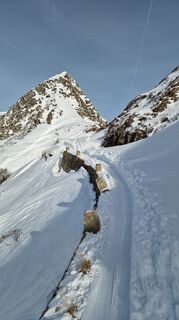Foto de Fabrizi Mellano a lo largo del recorrido
