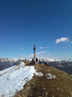 Foto von Greg+Lisa entlang der Tour