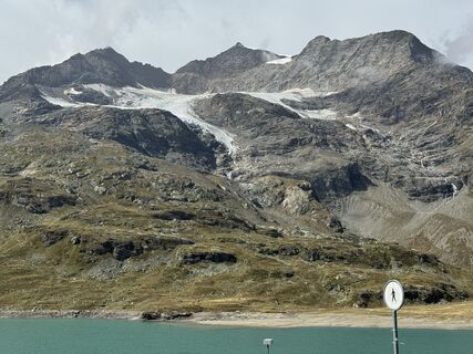 Photo de Marco Angelo Bongini le long du parcours