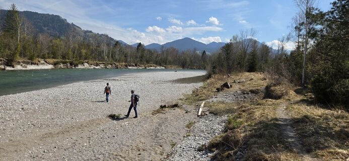 Photo de Karin Geretshauser le long du parcours