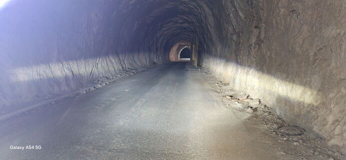 Photo de Simon Laubichler le long du parcours