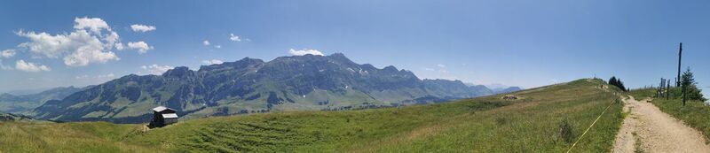 Fotografia z Chnorli-Furz na trase