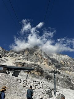 Foto von Leopoldo Ermetes entlang der Tour