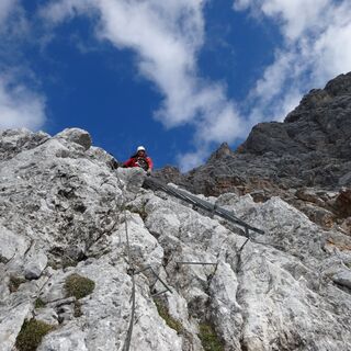 Klettersteig Süd auf das Persailhorn